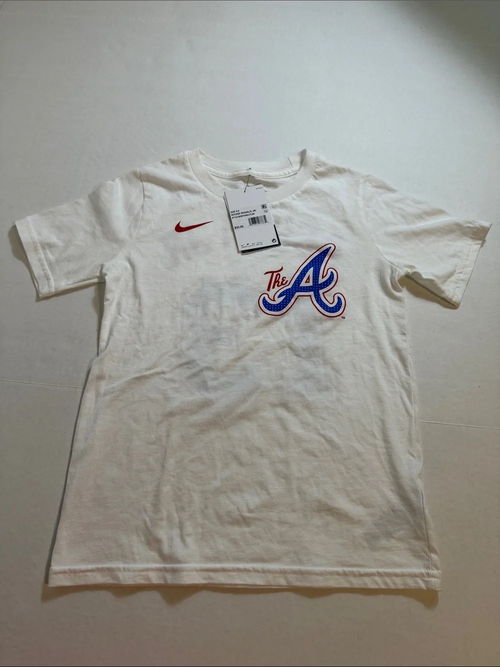 Youth Nike Atlanta Braves Acuna Jr. Tee Shirt